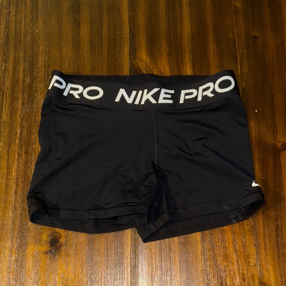 Nike Pro Women's Athletic Black Shorts